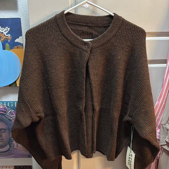 Daily Drills Single Button Sweater - Picture 9 of 13